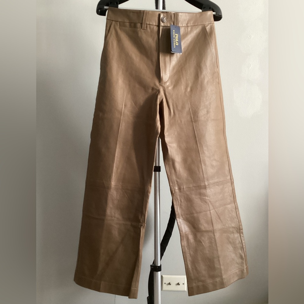 Polo Ralph Lauren Lamb Leather Pants
